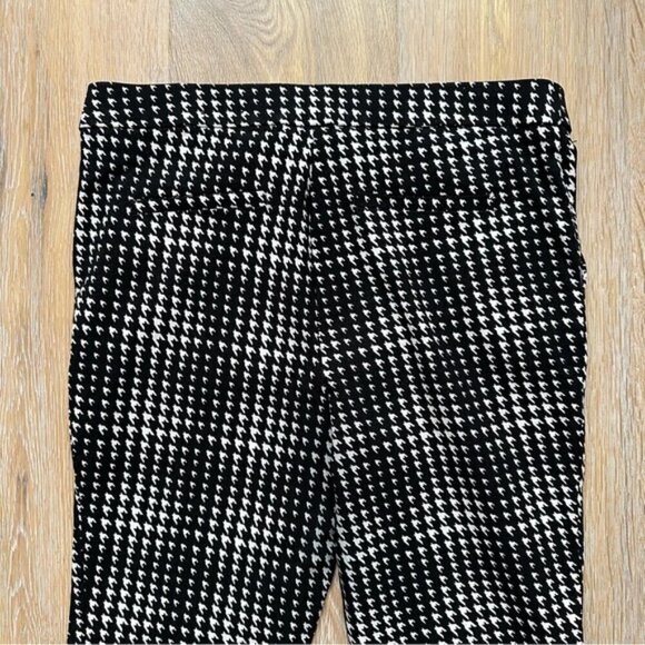 Jules & Leopold Houndstooth Print Mid Rise Trouser Pants - Medium - Picture 4 of 11